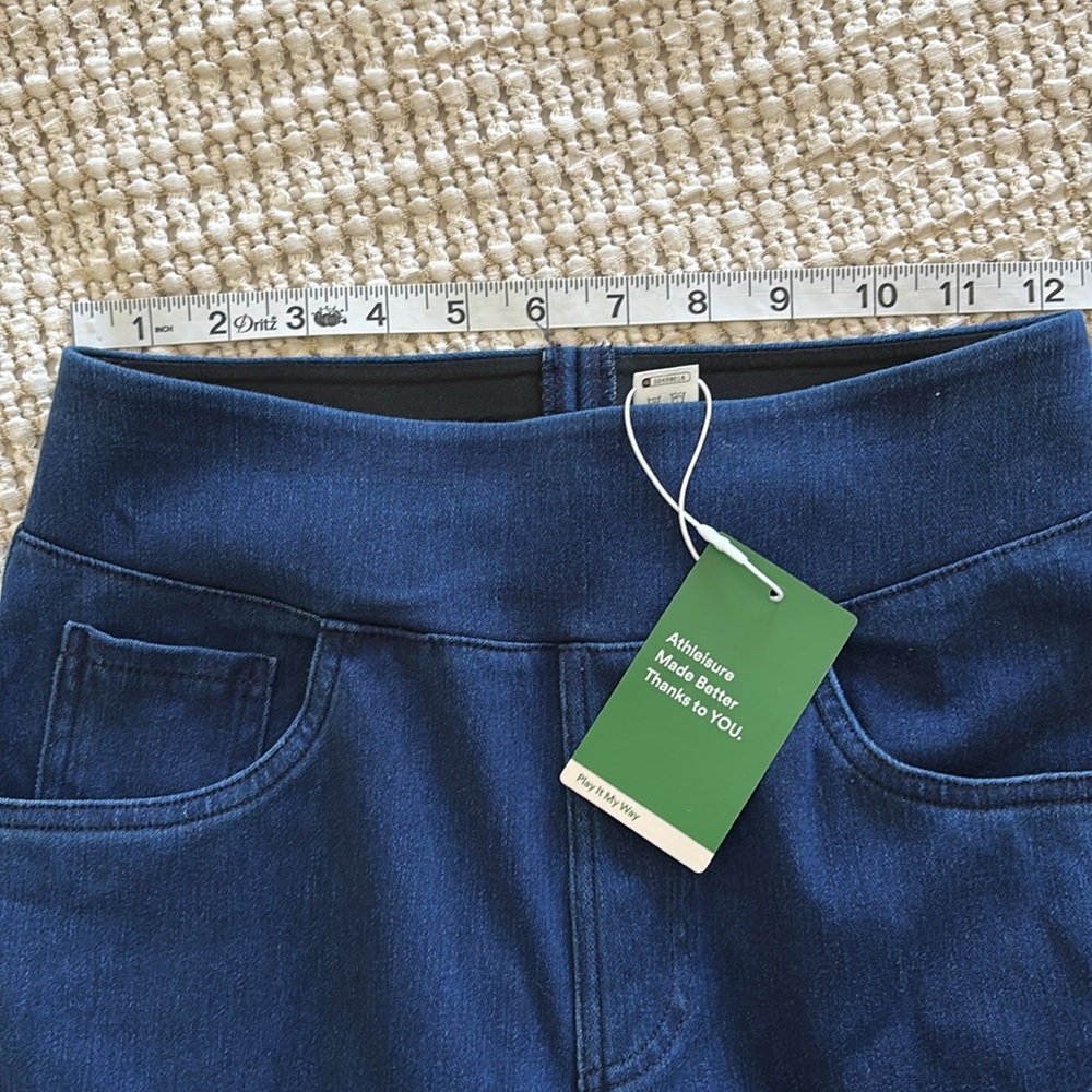 Halara Flex High-Waisted Stretchy Knit Jeans - Picture 7 of 10
